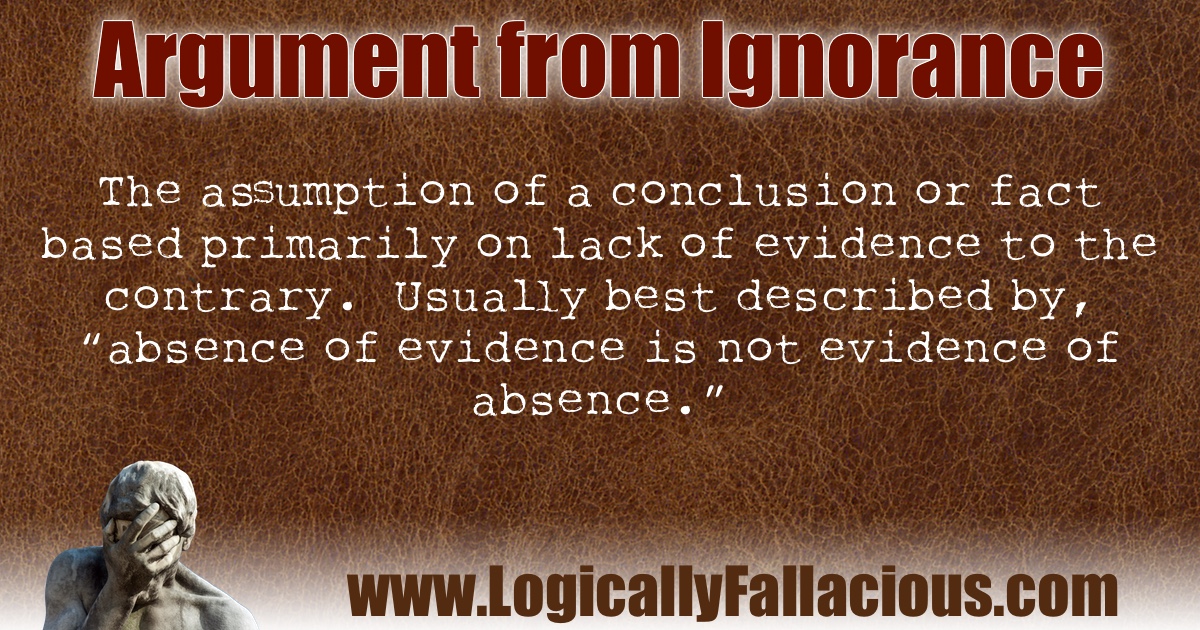 Argument from Ignorance illustration