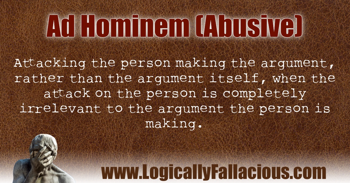 Ad Hominem (Abusive) illustration
