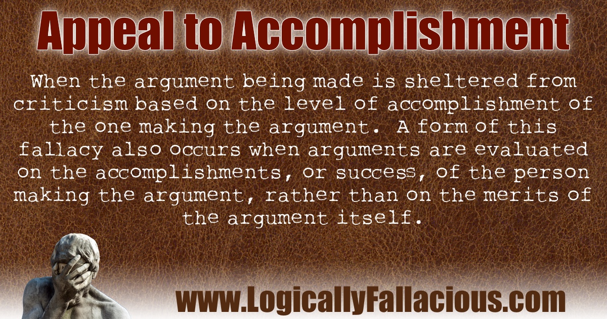 Appeal to Accomplishment illustration