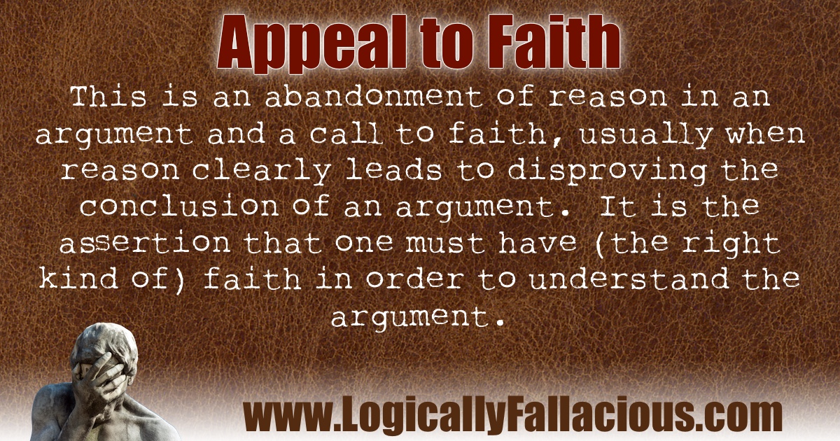 Appeal to Faith illustration