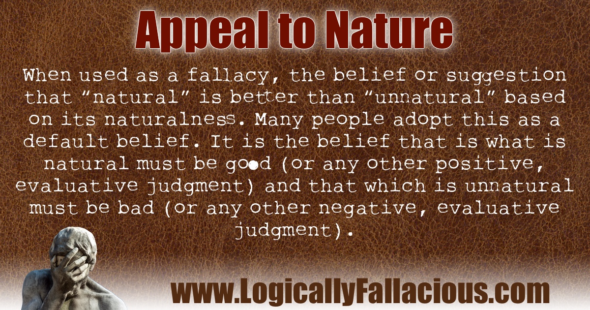 Appeal to Nature illustration