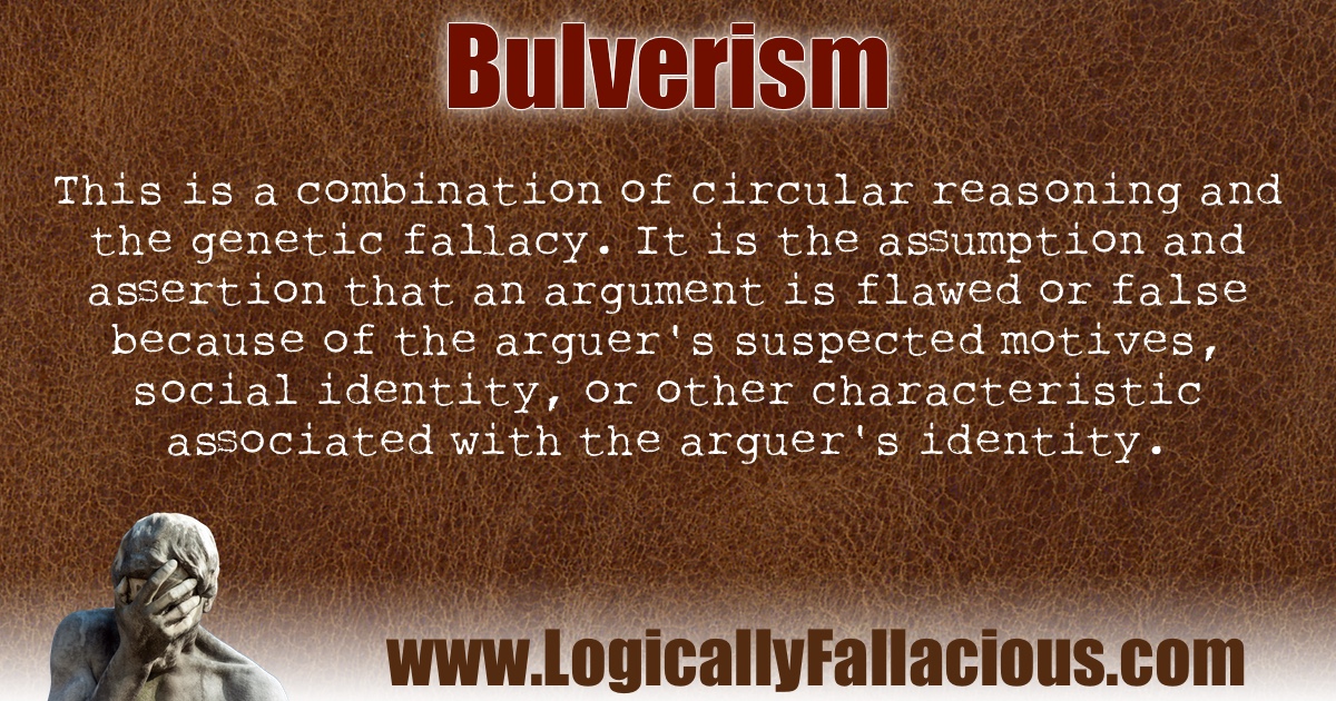 Bulverism illustration