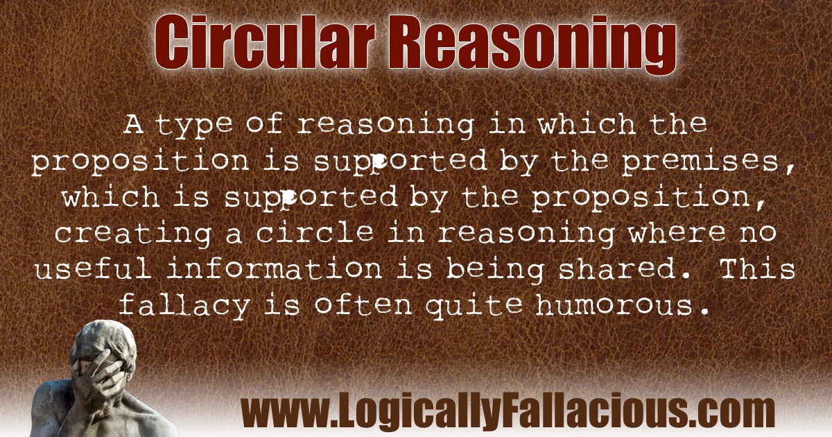 Circular Reasoning illustration