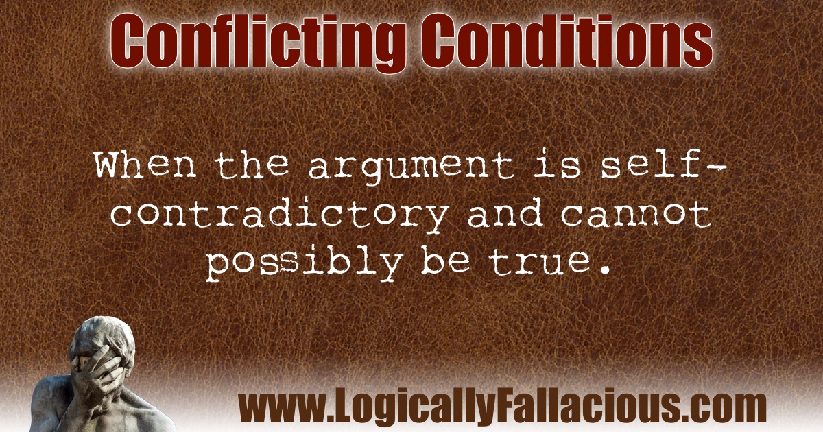 Conflicting Conditions illustration