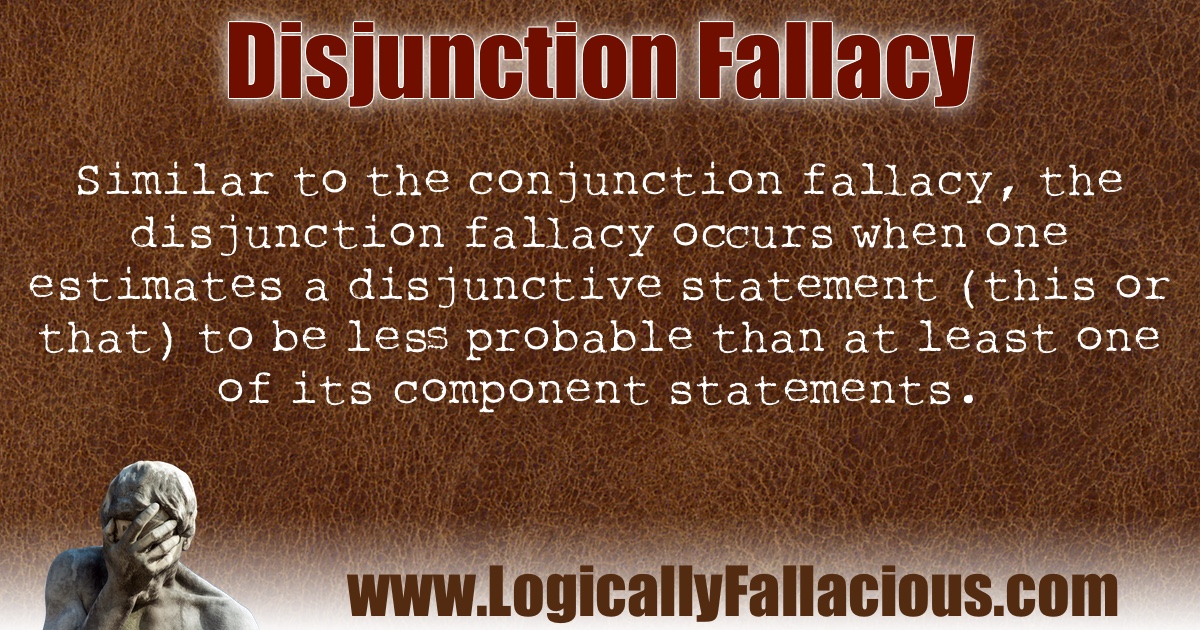 Disjunction Fallacy illustration
