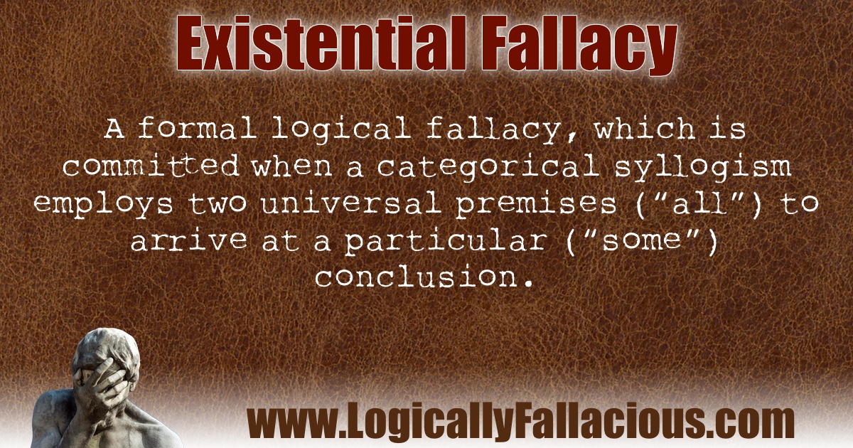 Existential Fallacy illustration
