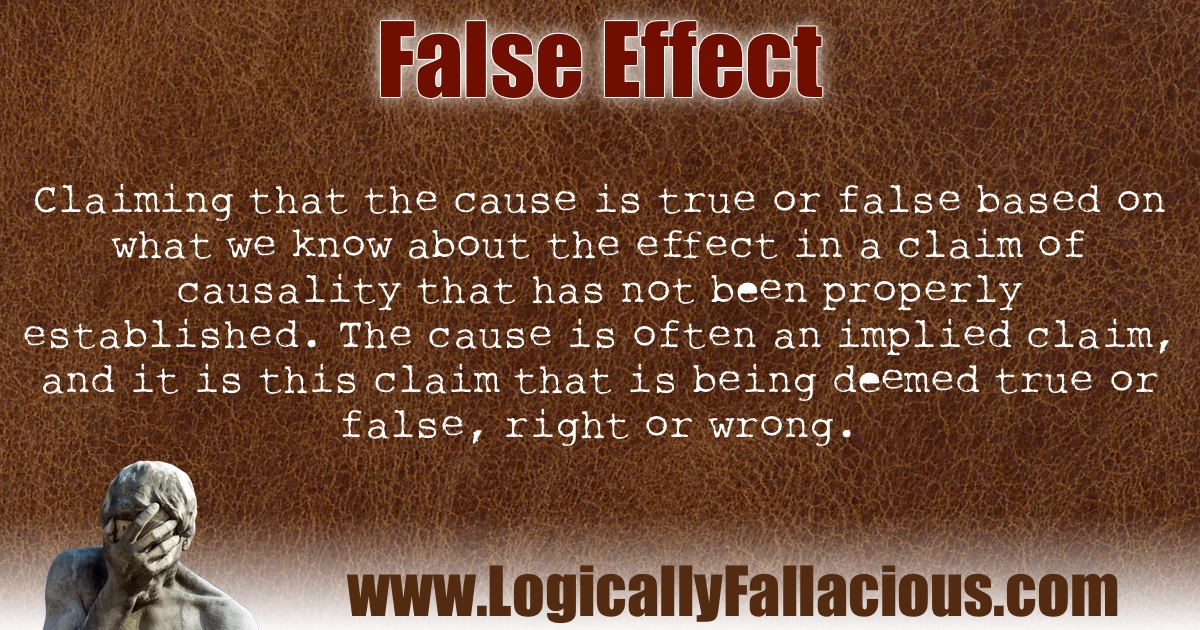 False Effect illustration