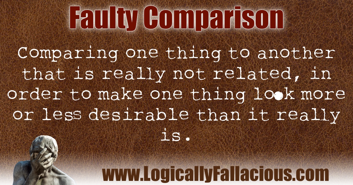 Faulty Comparison illustration