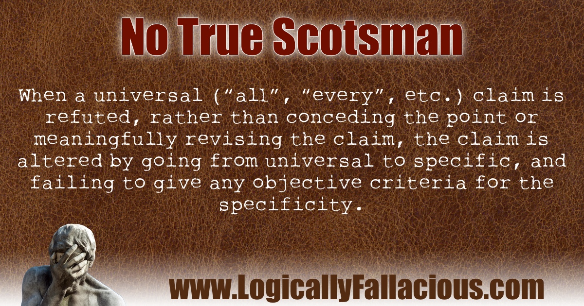 No True Scotsman illustration