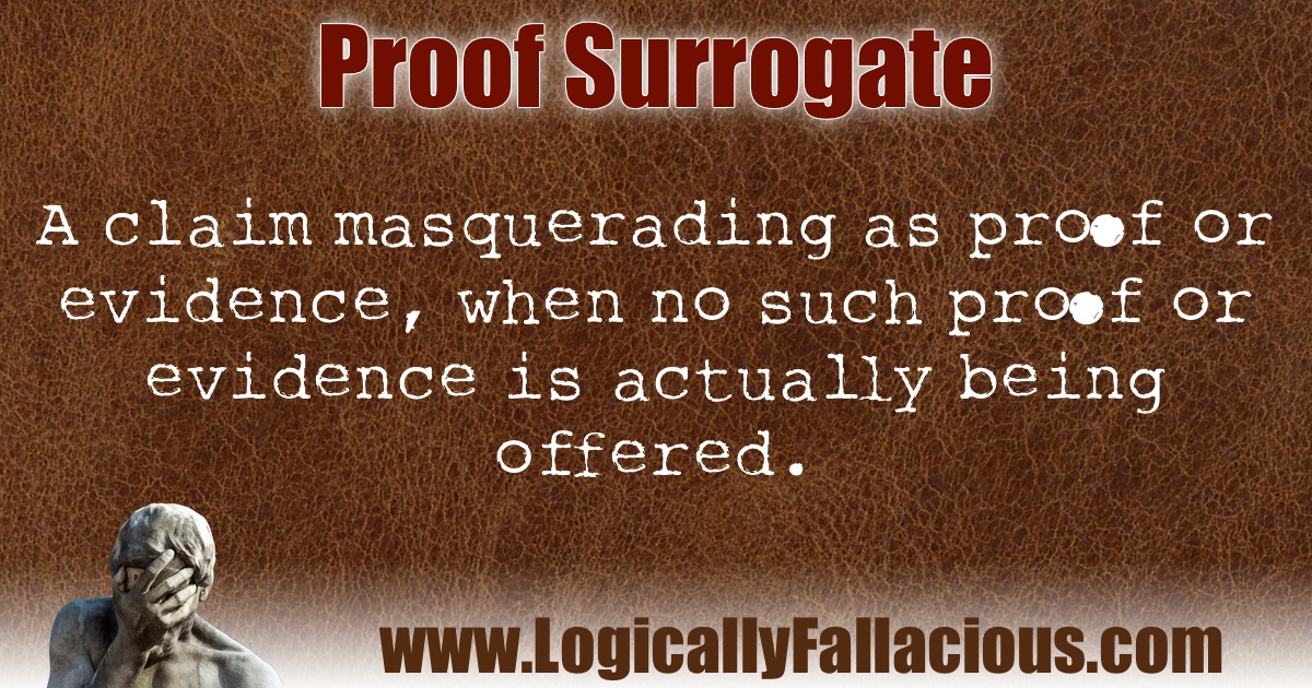 Proof Surrogate illustration