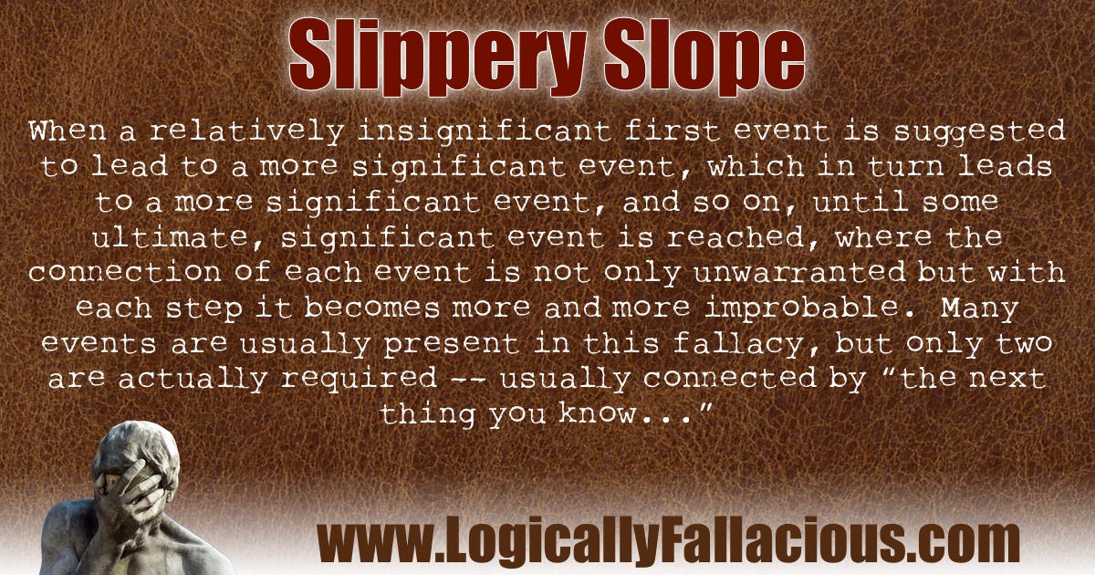 Slippery Slope illustration