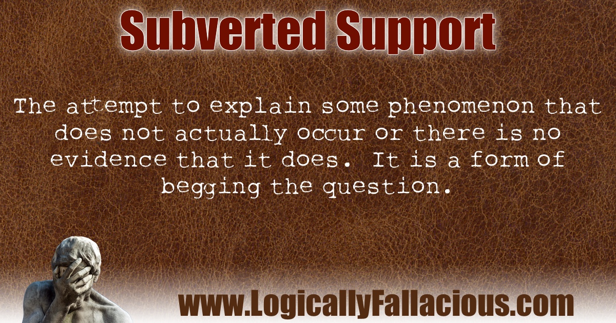 Subverted Support illustration
