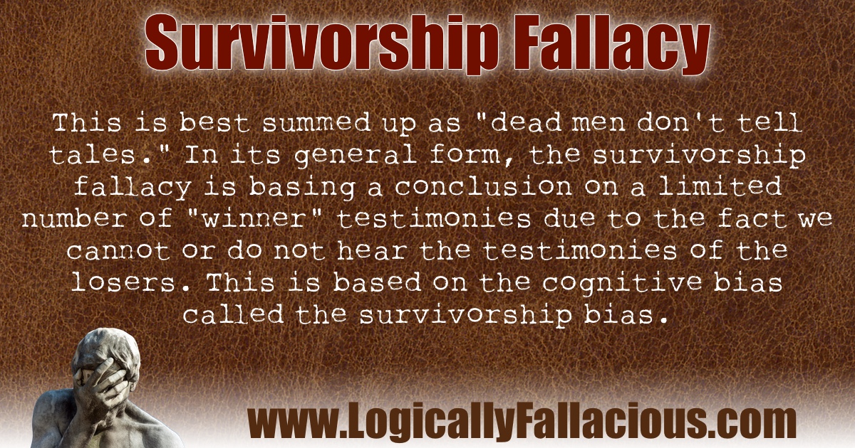 Survivorship Fallacy illustration
